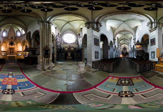 Varnhem monastery church, Baptismal font