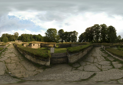 Varnhem monastery church, Outside, convent ruins