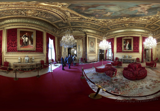 Louvre - Napoleon III apartments salon théâtre