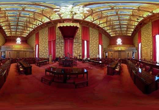 Stockholm city hall - the Council chamber