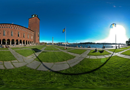 Stockholm city hall - outside