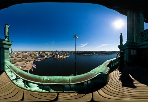 Stockholm city hall - Tower view