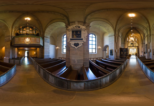 Vreta abbey church nave