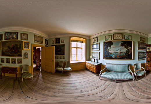 Room of paintings, Charles Tottie's Residence, Skansen