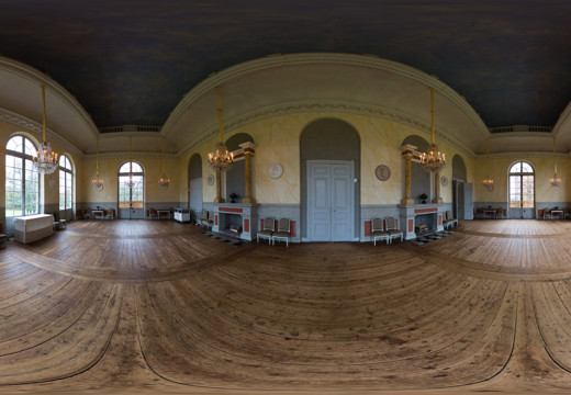 Drottningholms slottsteater, Déjeuner salon