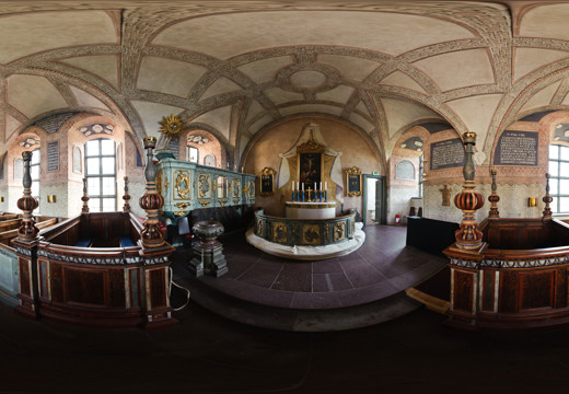 Kalmar castle, Chapel altar