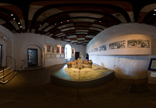 Kalmar castle, The model room