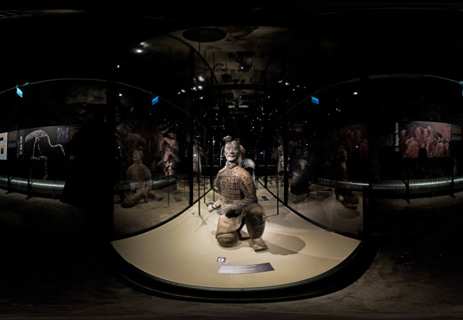 Terracotta Army at Östasiatiska museum, Kneeling archer
