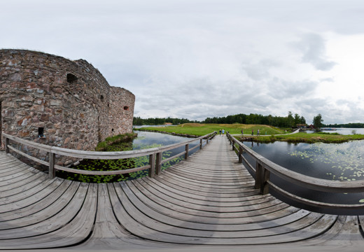 Castle entrance, Kronoberg castle ruin