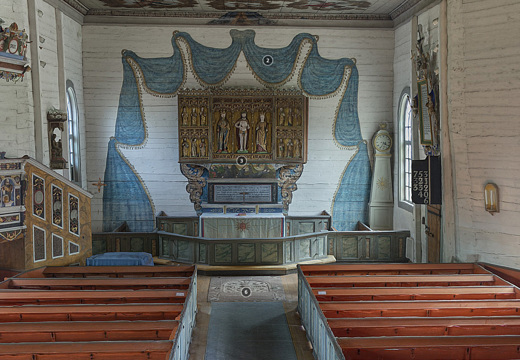 Näshult church, interior