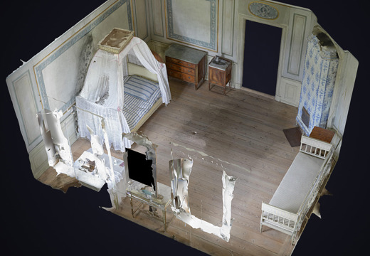 The blue bedchamber