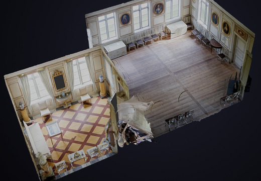 The Great Hall and blue atrium